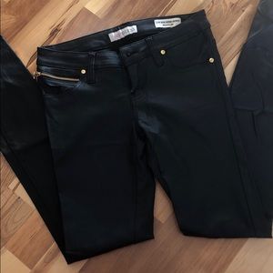 Guess leather like pants